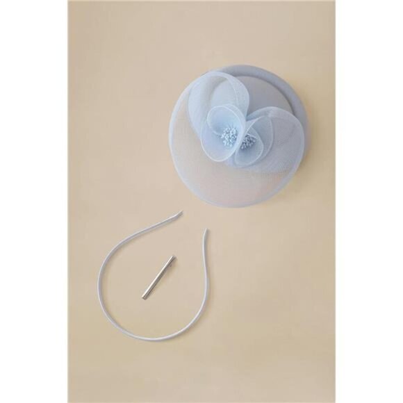 Fascinators Hats for Women - Tea Party Hat blue - Picture 3 of 6